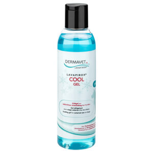 DERMAVET Lavapirox® Cool Gel Produktflasche