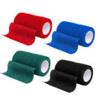 KRUUSE Vet-Flexbandage vier Produkte in Rot, Schwarz, Blau und Grün
